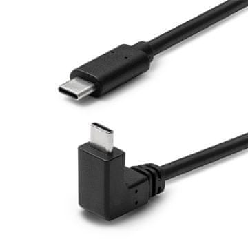 USB-C kabel 3m, 3.2 Gen2, jedan kraj pod kutom , 60W, 10Gbps