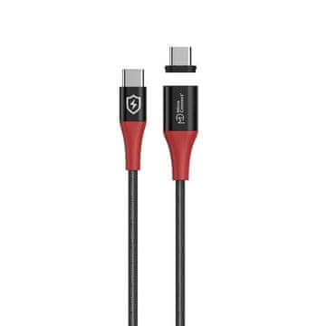 MicroConnect Safe Charge magnetski USB-C to C kabel za blokiranje podataka 240W, 1.5m