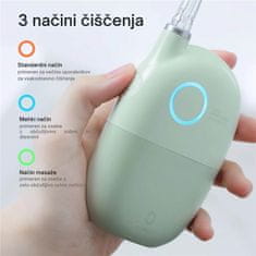 Oclean Oralni tuš A10 Bijela, Voda + Zrak