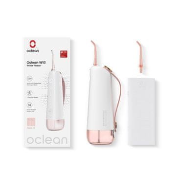Oclean Oralni tuš W10 - 2 nastavka Roza
