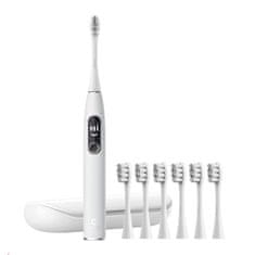 Oclean Električna četkica za zube X Pro Elite S Premium set, siva, sonični motor