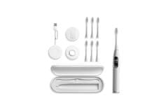 Oclean Električna četkica za zube X Pro Elite S Premium set, siva, sonični motor