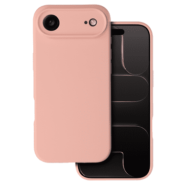 Onasi Silikonska maskica za iPhone 17 Air - mat liquid - roza