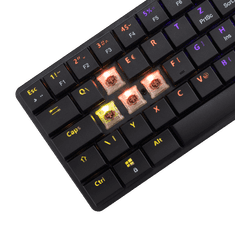 White Shark Tipkovnica GK-006132 Nagamaki Crna-Mehanicka/ HR-BROWN.SW