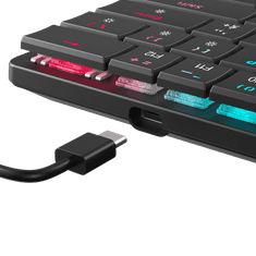 White Shark Tipkovnica GK-006132 Nagamaki Crna-Mehanicka/ HR-BROWN.SW