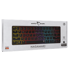 White Shark Tipkovnica GK-006132 Nagamaki Crna-Mehanicka/ HR-BROWN.SW