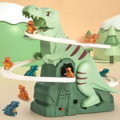 JOJOY® Penjač stepenicama s dinosaurom, svjetlosni i glazbeni efekt, sigurna igra za djecu 3+ | DINOCLIMBER