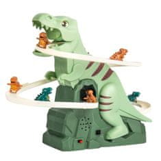 JOJOY® Penjač stepenicama s dinosaurom, svjetlosni i glazbeni efekt, sigurna igra za djecu 3+ | DINOCLIMBER