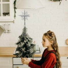 HOME & MARKER® Podesiva metalna šipka za stabilizaciju vrha božićnog drvca, univerzalna i čvrsta | STABLESTAR