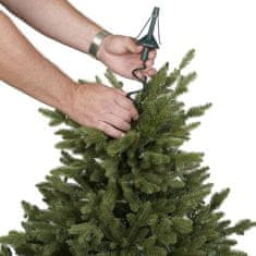 HOME & MARKER® Podesiva metalna šipka za stabilizaciju vrha božićnog drvca, univerzalna i čvrsta | STABLESTAR