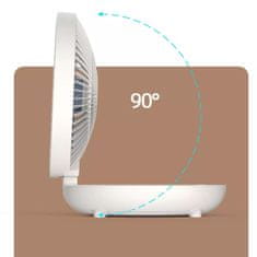 HOME & MARKER® Prenosni mini ventilator za sobu i ured, 3 brzine, USB punjenje – praktičan i lagan | AIRCOLIO