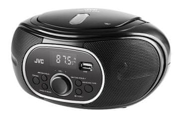 JVC RD-E221B Boombox crni radio uređaj