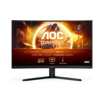 AOC LED monitor 31.5 CQ32G4VE 180Hz