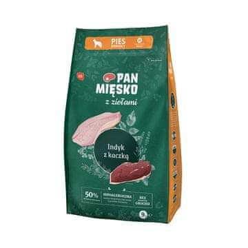 PMI PAN MĘSKO s Biljke Puretina s pačetom - 9 kg