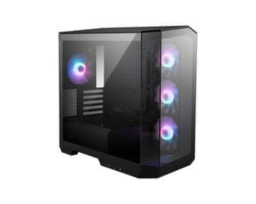 slomart MSI MAG PANO M100R PZ PC kućište Micro Tower, crno