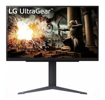 LG 27" ips monitor za igranje, 180Hz, 1ms, hdr, G-sync, FreeSync, qhd 2560x1440, crni
