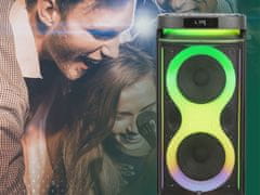 Manta SPK0804B160 HEKTOR prijenosni KARAOKE zvučnik + mikrofon, daljinski upravljač