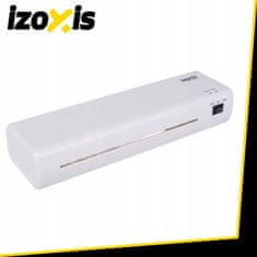 Izoksis 4u1 set 500W laminator A4 za laminiranje bijele boje