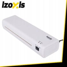 Izoksis 4u1 set 500W laminator A4 za laminiranje bijele boje