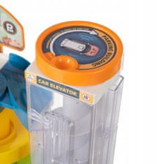 Kruzzel Električno dizalo za parkirnu garažu s LED i zvukom 42 cm + automobili