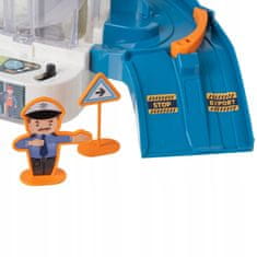 Kruzzel Električno dizalo za parkirnu garažu s LED i zvukom 42 cm + automobili