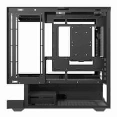 darkFlash Darkflash F1 računalna kutija (crna) + 6 ARGB ventilatora