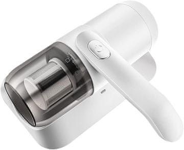 Netscroll Dubinski usisavač za madrace i sofe s UV dezinfekcijskim svjetlom, uništava bakterije i grinje na površinama, bežični, s HEPA filtrom, lagan i tih, Vacsy