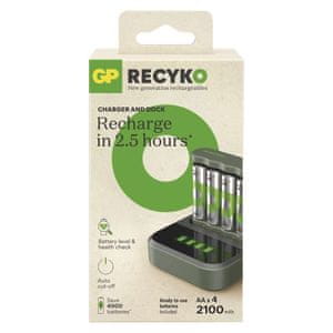 Priložene baterije GP ReCyko 2100 mAh