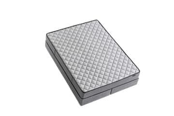 Woody Fashion Madrac, Bijela boja Sivo, Diamond 90x190 cm Single Size Ultra Firm Mattress