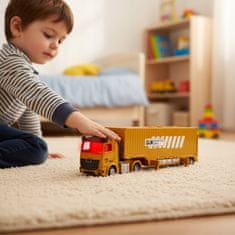 Kruzzel Interaktivni građevinski kamion s dizalicom 44 cm LED + zvuk