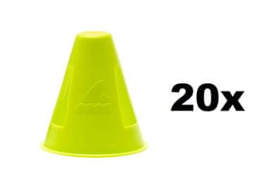 Rollerblade SPORT ČUNJI za slalom čaše 20 kom. lime