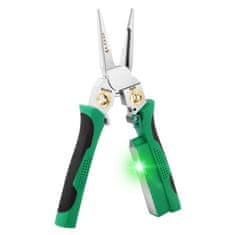 Vixson Višenamjenska kliješta za skidanje izolacije, 8-u-1 s ispitivačem napona, ergonomska | POWERPLIERS