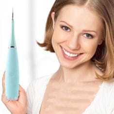 Bodybite Ultrazvučni čistač zuba za uklanjanje kamenca, plaka i mrlja, USB punjenje | SMILY