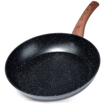 Vilde Granitna tava BLACK&WOOD 28 cm