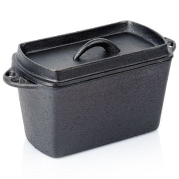 Vilde Posuda za kruh od lijevanog željeza s poklopcem CAST LINE 27 cm, 2 l