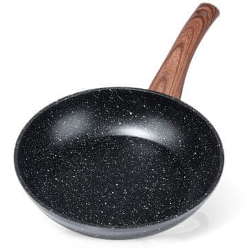 Vilde Granitna tava BLACK&WOOD 20 cm