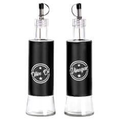 Artemis 2x Staklena boca s dozatorom za maslinov ocat 300 ml