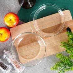 Vilde Staklena vatrostalna posuda s poklopcem 1 l + 270 ml