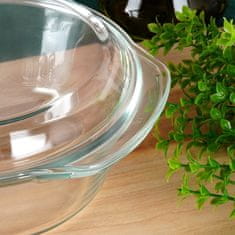 Vilde Staklena vatrostalna posuda s poklopcem 1 l + 270 ml