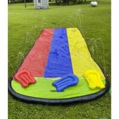Kruzzel Vodeni tobogan s fontanom + 3 jastuka za spuštanje