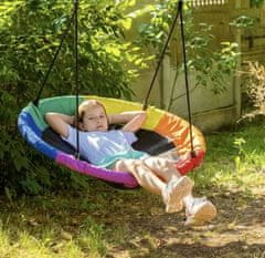 Kruzzel Viseća ljuljačka Četverobojna - promjer 100 cm