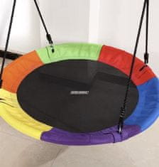 Kruzzel Viseća ljuljačka Četverobojna - promjer 100 cm