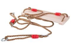 Kruzzel Dječja drvena vrtna ljuljačka 40x16 cm