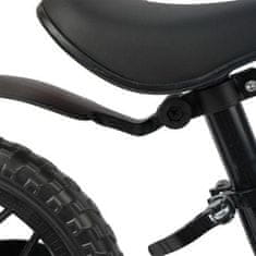 Kruzzel Dječji bicikl / guralica s remenom - Crna