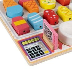 Kruzzel Kruzzel drvena sladolednica - 27-dijelni drveni komplet