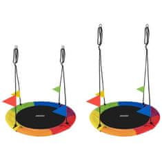 Kruzzel Viseća ljuljačka Četverobojna - promjera 110 cm