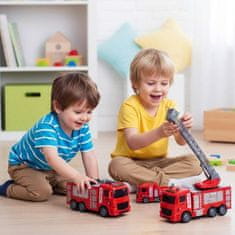 Kruzzel Set šest vatrogasnih vozila s pokretnim dijelovima