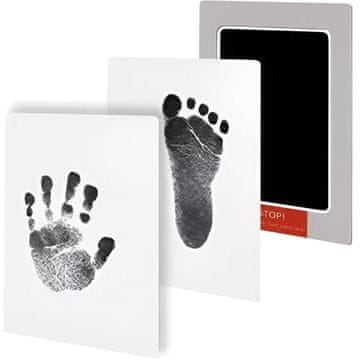 Ruhhy Set za otisak bebine noge bez mrlja