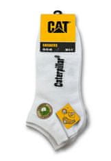 CAT AV179 niske muške čarape, bele, 39-42, 3 para