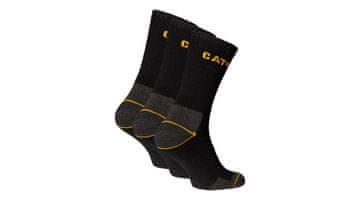 CAT Muške radne čarape, crne, 41-45, 3 para DYP393